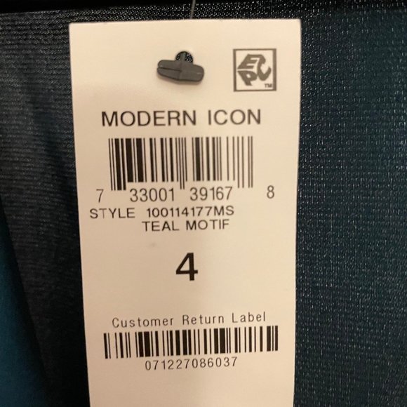 ALFANI  Womens New DarkGreen V Neck Long Sleeve Wrap Dress - Picture 3 of 3